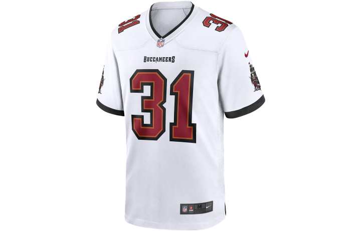 Nike Nike Baker Mayfield Tampa Bay Buccaneers 50th Anniversary Men's Nike Nfl Game Jersey