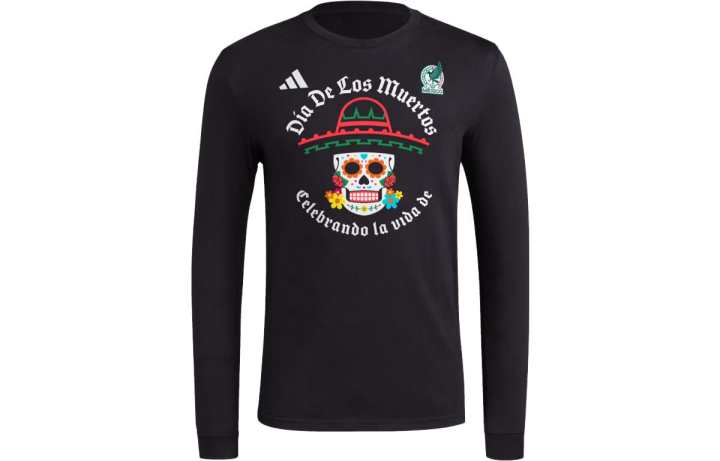 Adidas Adidas Skull Sombrero Long Sleeve Tee