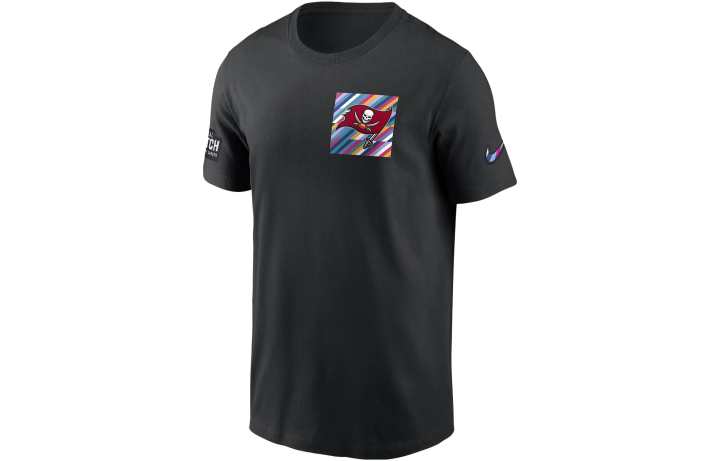 Nike Nike T Shirts Men's Black Crew Neck Moderate Straight Fit