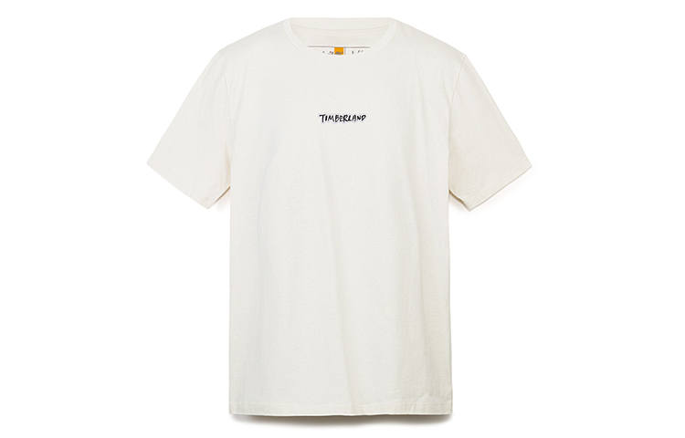 Timberland T Shirt Unisex Vintage White