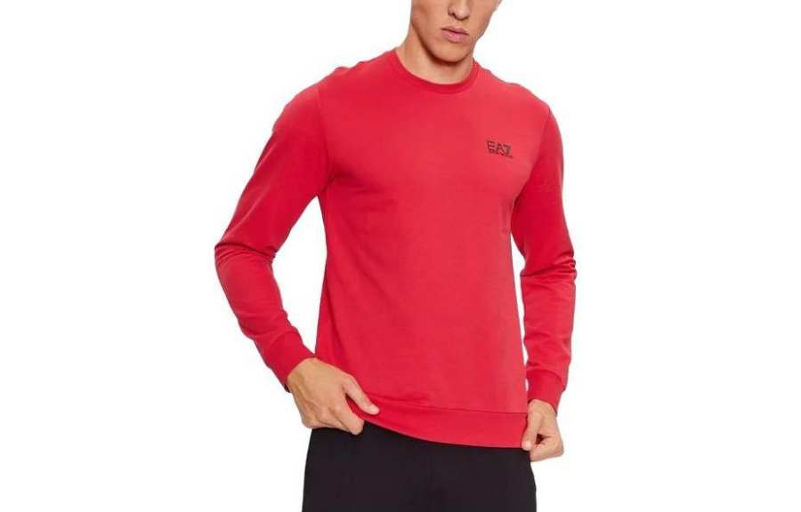 EMPORIO ARMANI EA7 SS23 T Shirt Men's Red