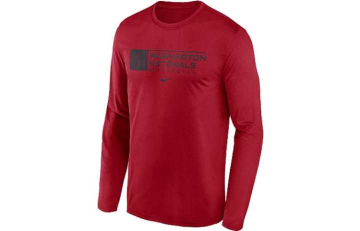Nike Nike T Shirts Men's Red Crew Neck Moderate Straight Fit