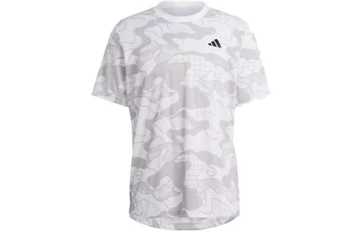 Adidas Adidas T Shirts Men's Gray Crew Neck Moderate