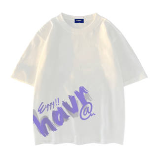 HAVR T Shirts Unisex Crew Neck Thin Heavyweight