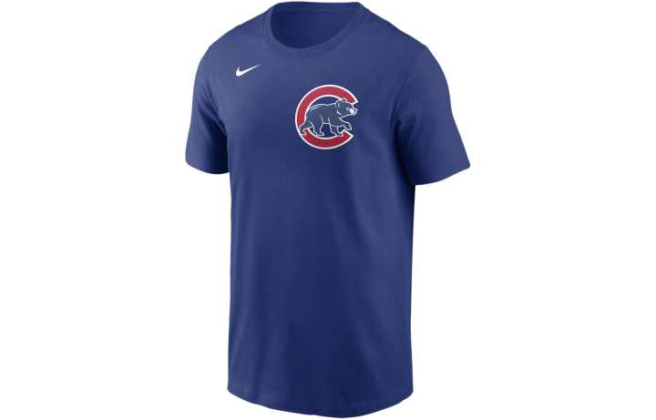 Nike Nike Chicago Cubs Fuse Wordmark Men's Nike Mlb T-Shirt