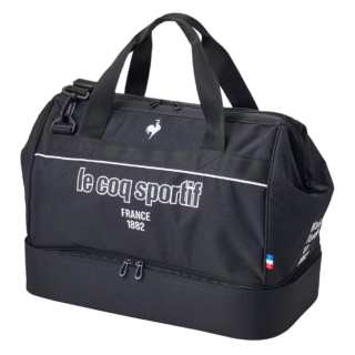 Le Coq Sportif Polyester Boston Bag Handbag Regular Unisex Black