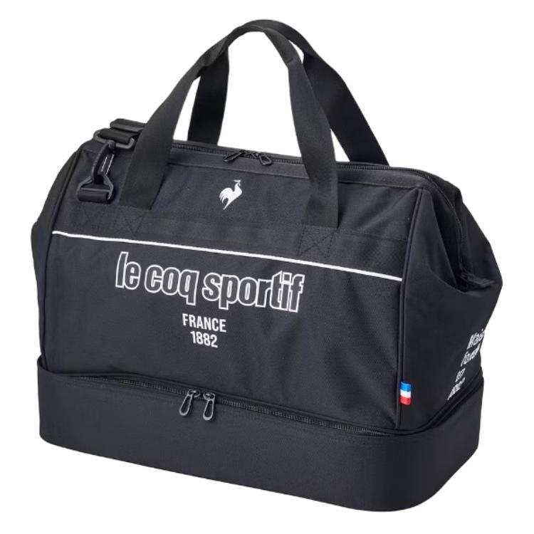 Le Coq Sportif Polyester Boston Bag Handbag Regular Unisex Black