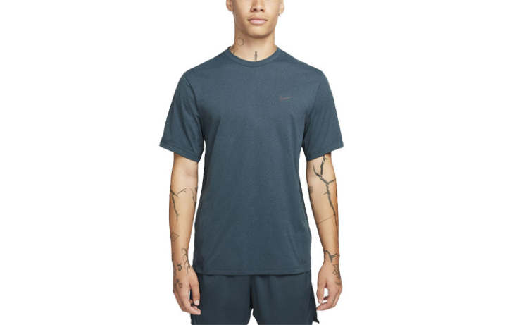 Nike Nike Dri Fit UV Hyverse T Shirt Men's Dark Green