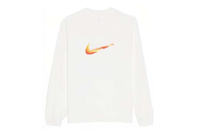 Nike Jacquemus X Nike Le T Shirt Manches Longues Orange