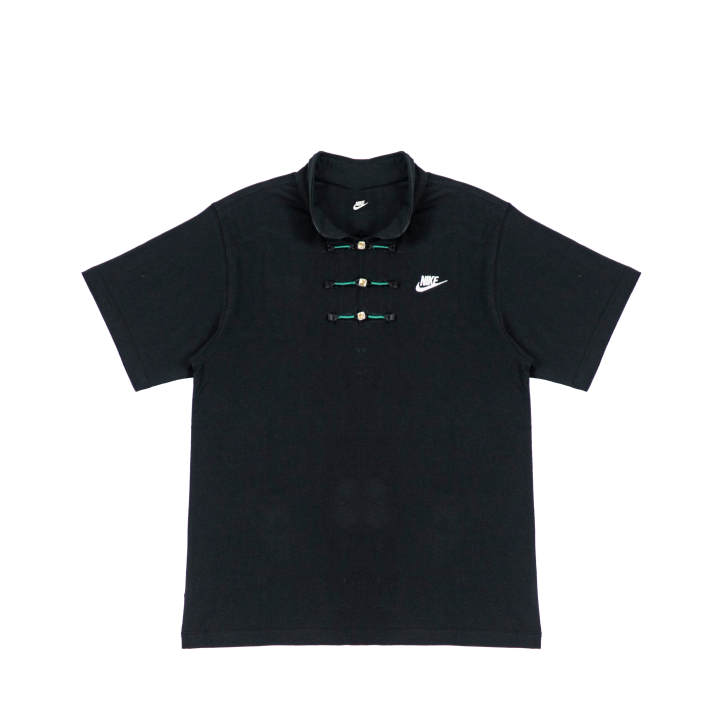 Nike Nike T Shirts Unisex Black Stand Collar Moderate Straight Fit