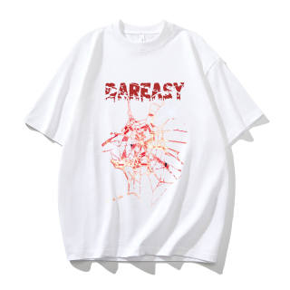 DAREASY T Shirts Unisex Crew Neck Thin Straight Fit