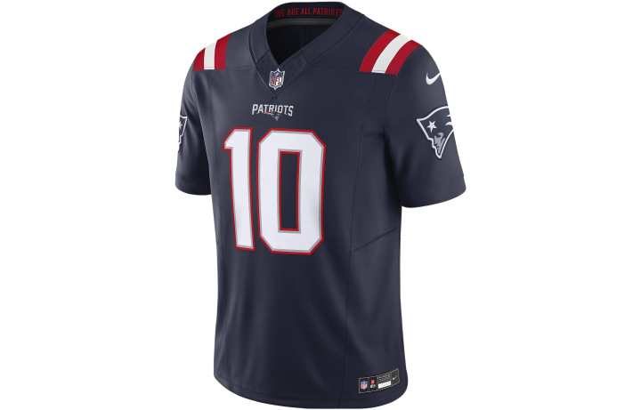 Nike Nike Drake Maye New England Patriots Men's Nike Dri FIT Nfl Legend Jersey