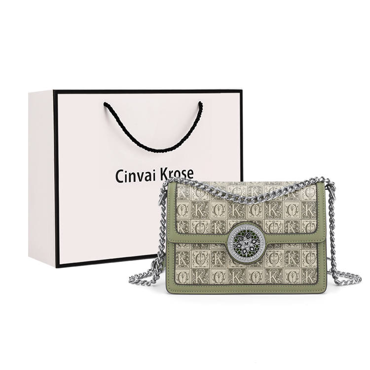 CinvaiKrose XINWAYI·KELUOSI PVC With Synthetic Leather Shoulder Bag, Crossbody Bag, Shoulder Bag Small Women's