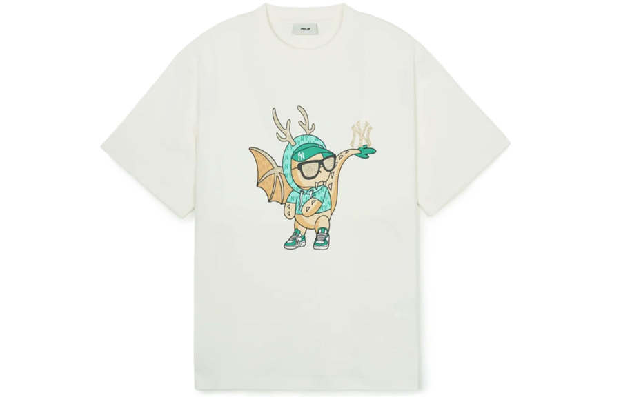 MLB New York Yankees Year Of The Dragon Limited Edition Collection SS24 T Shirt Unisex White