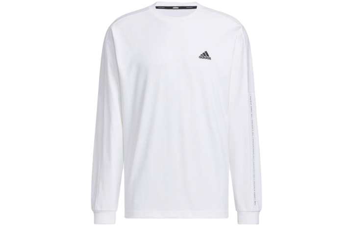 Adidas Adidas T Shirts Unisex White Crew Neck Moderate Straight Fit