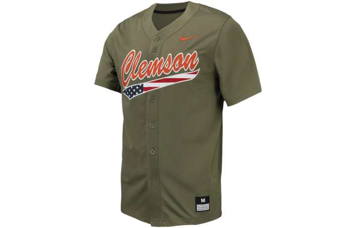 Nike Nike Clemson Men's Nike College Replica Baseball Jersey
