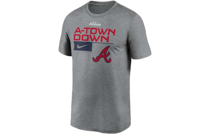 Nike Nike T Shirts Men's Gray Crew Neck Moderate