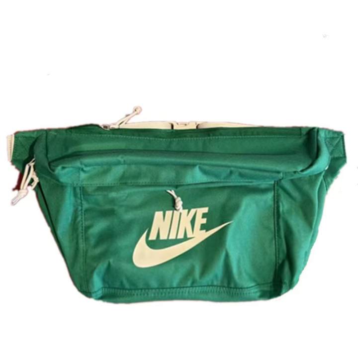 Nike Nike Polyester One Shoulder Crossbody Fanny Pack Unisex Green