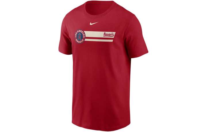 Nike Nike City Connect MLB Los Angeles Angels T Shirt Men's Red