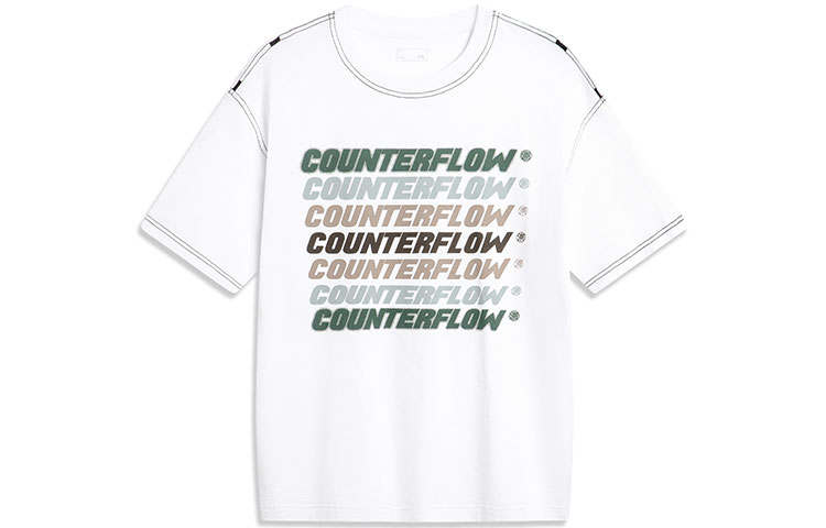 Li-Ning Li Ning T Shirt Men's Standard White