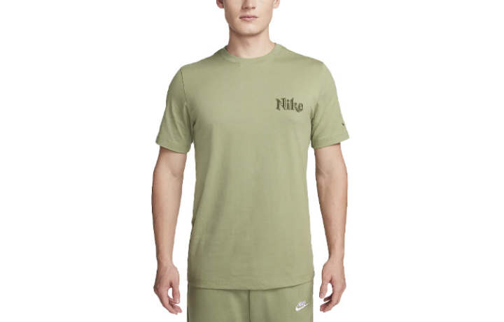 Nike Nike Sportswear T Shirt Men's Medium Olive Green