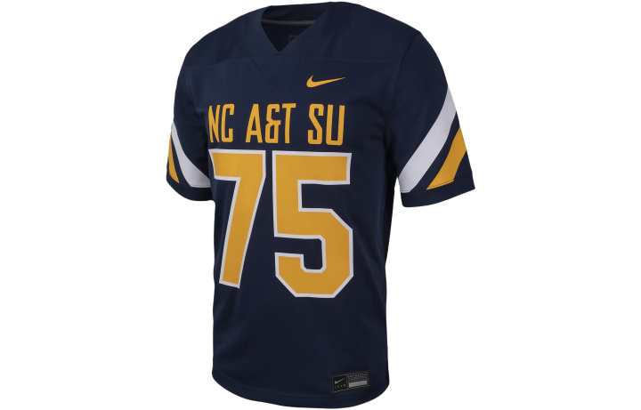 Nike Nike North Carolina A&T 2023 Men's Nike College Football Jersey