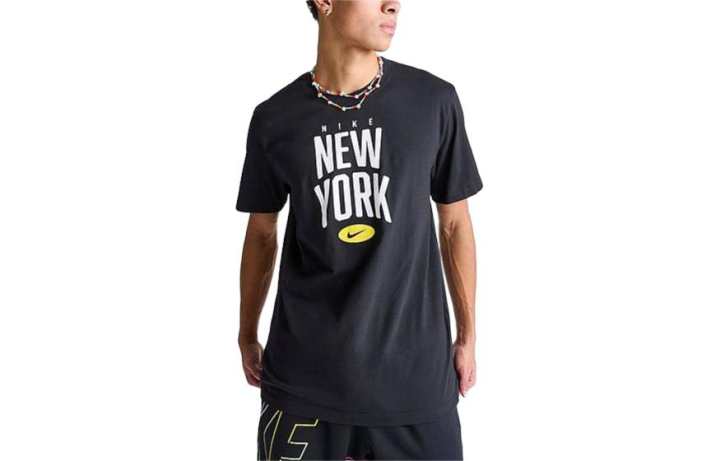 Nike Nike SPORTSWEAR NEW YORK T Shirt Men's Black