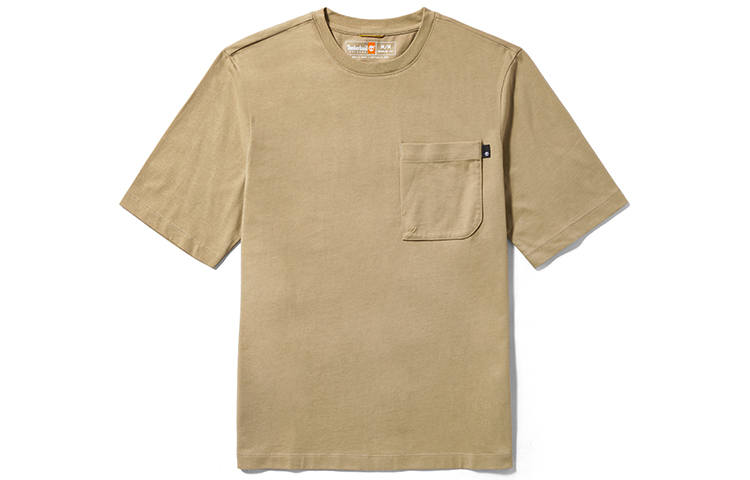 Timberland T Shirt Men's Liquorice Yellow