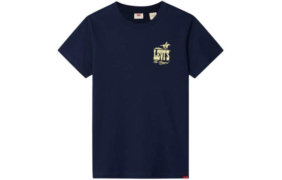 Levis Levis T Shirts Men's Crew Neck Moderate