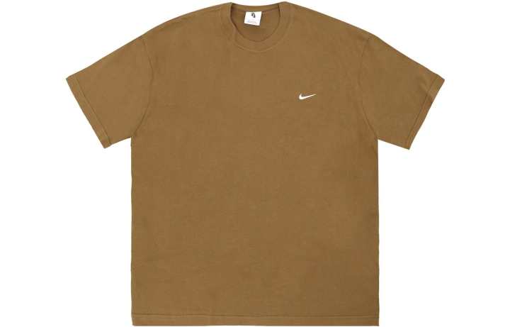 Nike Nike Solo Swoosh T Shirt Men's Light Brown