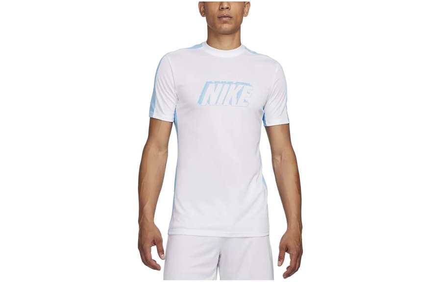 Nike Nike Dri FIT Short Sleeve Soccer Top T Shirt Men's White