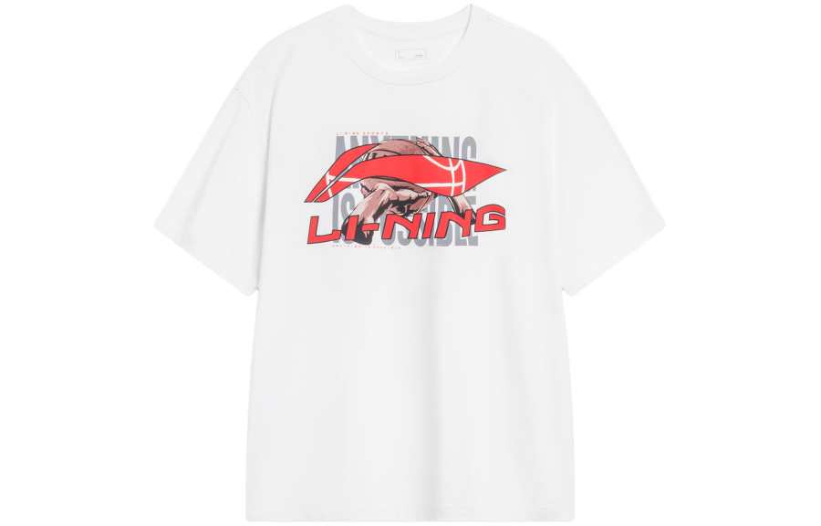 Li-Ning Li Ning Sports Life Collection T Shirt Men's Standard White