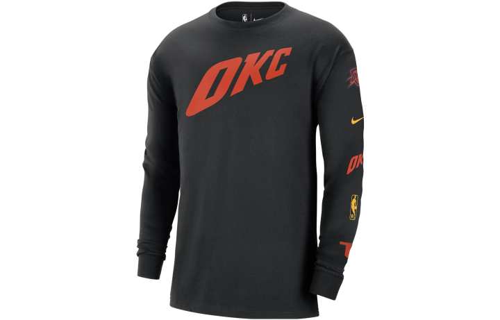 Nike Nike T Shirts Men's Black Crew Neck Moderate Straight Fit