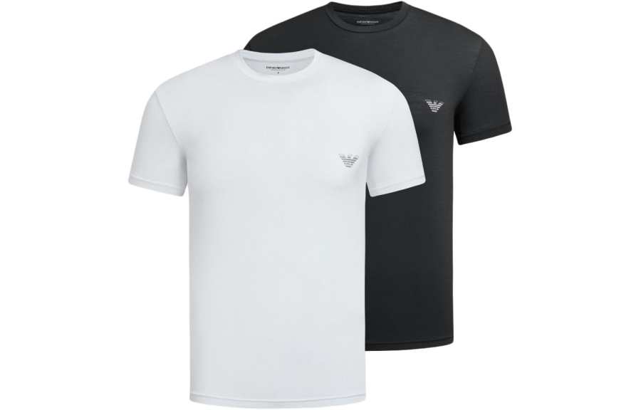 EMPORIO ARMANI SS24 T Shirt Men's 2 Pack