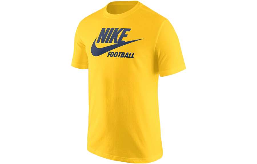 Nike Nike Football T Shirt Men's Yellow