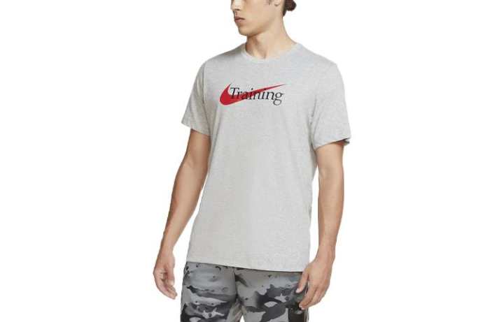 Nike Nike Dri FIT T Shirt Men's Gray