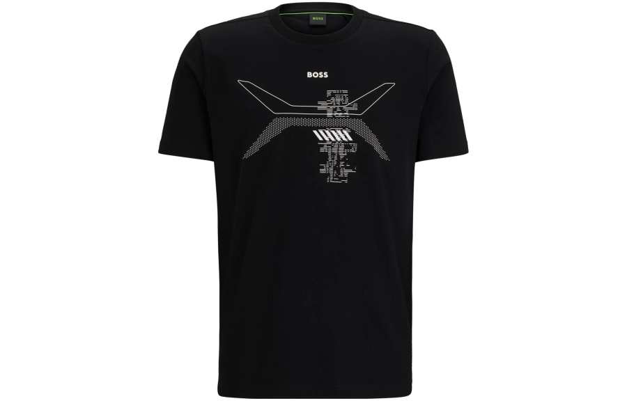HUGO BOSS Boss Graphic print Cotton T shirt