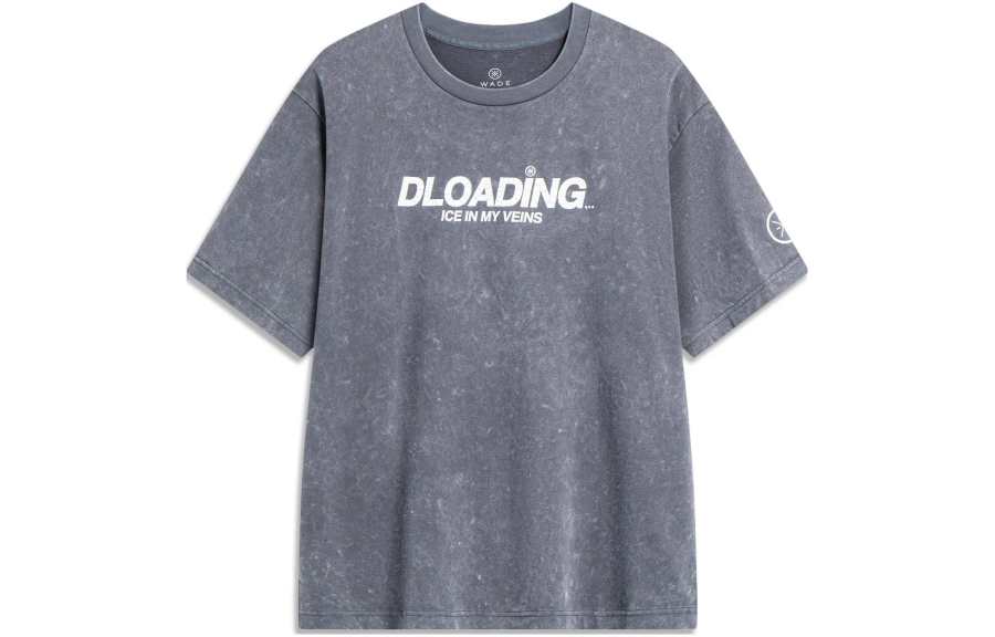 Li-Ning Li Ning T Shirt Unisex Ebony Black