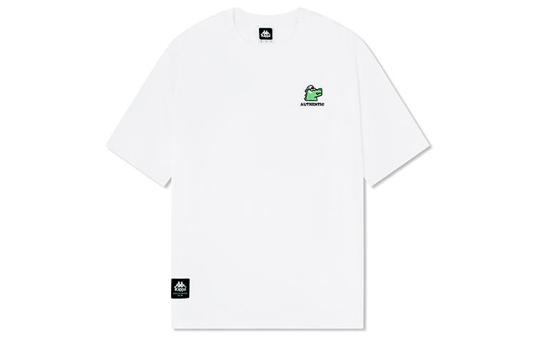 Kappa T Shirts Men's Crew Neck Moderate Straight Fit