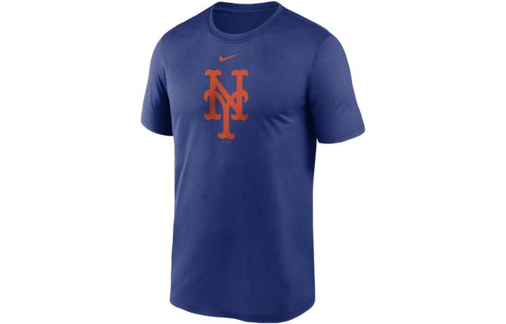 Nike Nike X MLB T Shirts Men's Blue Crew Neck Moderate Other