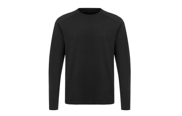 DESCENTE T Shirts Men's Crew Neck Moderate Straight Fit