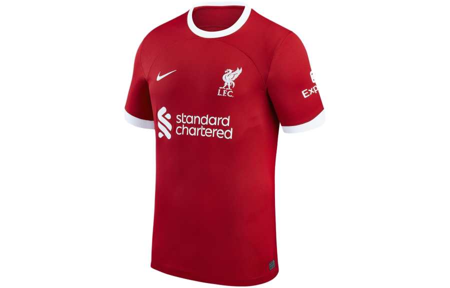 Nike Nike Mohamed Salah Liverpool 2023/24 Stadium Home T Shirt Men's Red