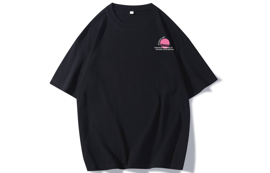 JCUI T Shirts Unisex Crew Neck Moderate Straight Fit