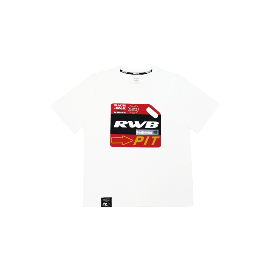 RAUH-Welt BEGRIFF RAUH Welt BEGRIFF Short Sleeved T Shirts Unisex White