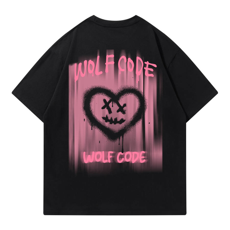 WOLF CODE T Shirts Unisex Crew Neck Moderate Heavyweight