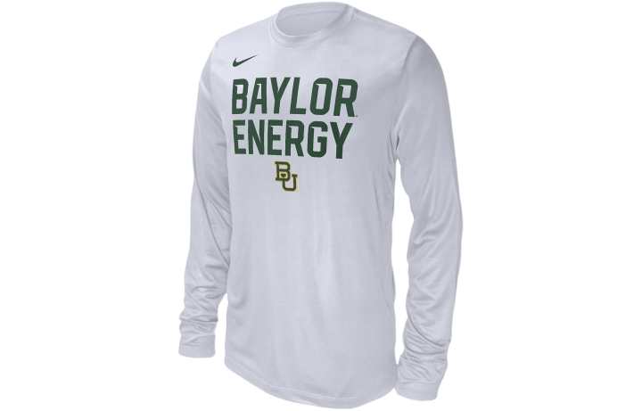 Nike Nike Baylor Men's Nike College Long Sleeve T Shirt