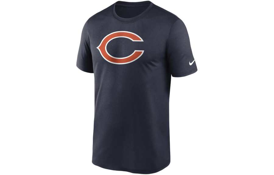 Nike Nike T Shirts Men's Marine Blue Crew Neck Moderate Straight Fit