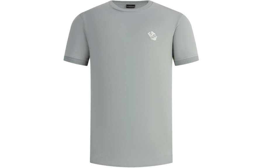 EMPORIO ARMANI EA SS24 T Shirt Men's Gray Green