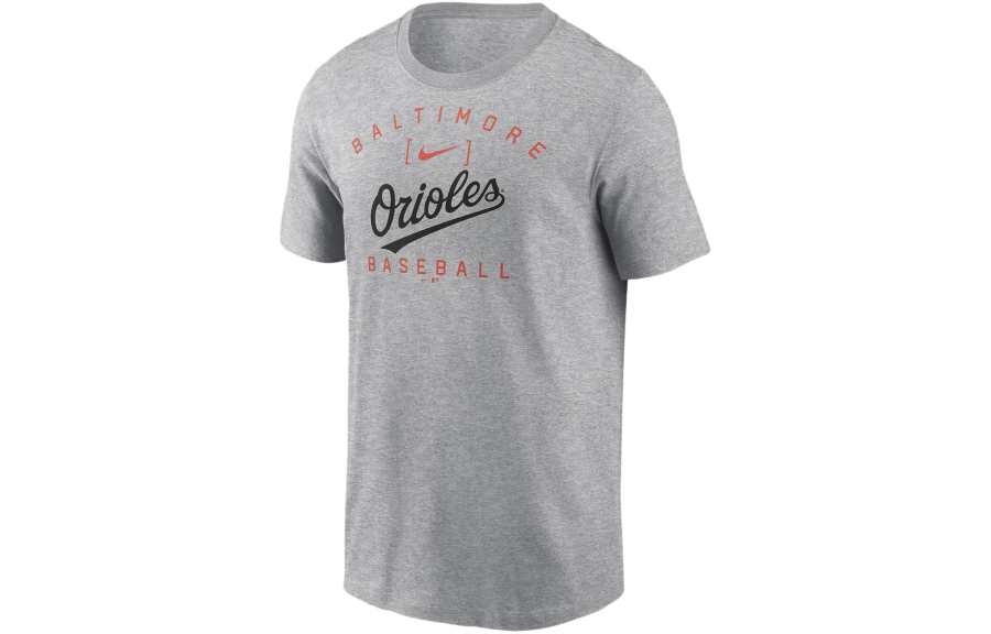 Nike Nike Baltimore Orioles Home Team Athletic Arch T Shirt Men's Gray