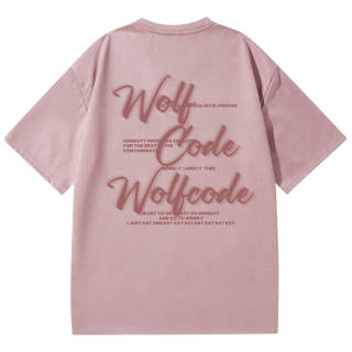WOLF CODE T Shirts Unisex Crew Neck Moderate Straight Fit